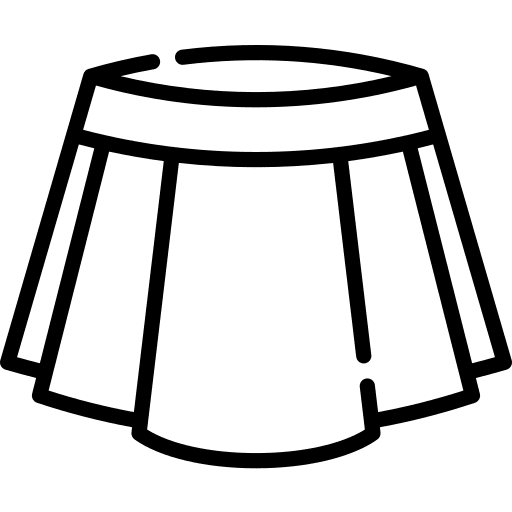 Skirt fashion clothing skirt icon