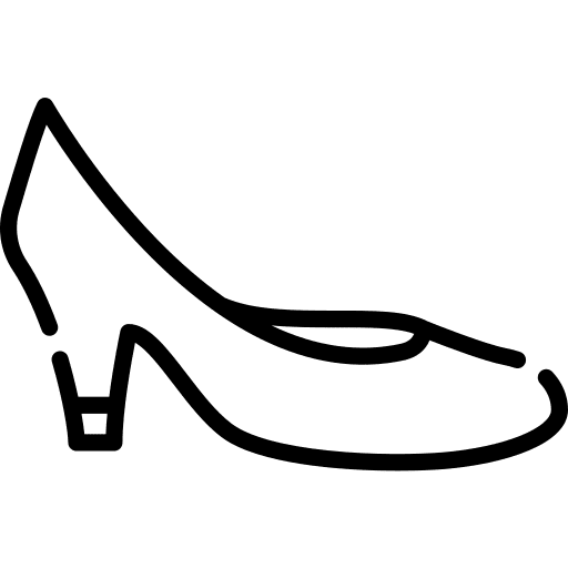 High heels women footwear fashion icon