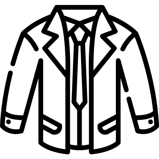 Jacket shirt fashion jacket icon