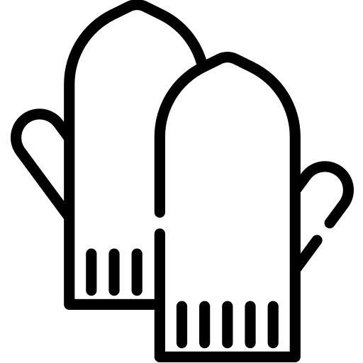 Mittens clothes winter fashion icon