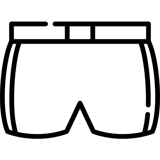 Shorts pants sports and competition shorts icon