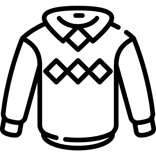 Sweater shirt sweater clothing icon