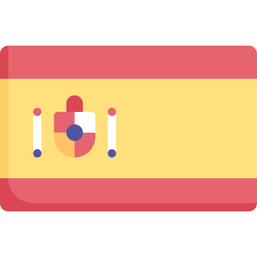 Spain spanish flag europe country icon