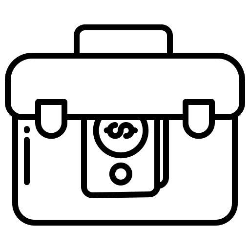 Briefcase briefcase money salary icon