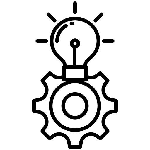 Creative idea settings creative idea idea icon