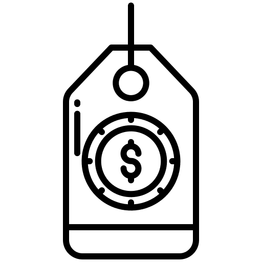 Tag retail store tag icon