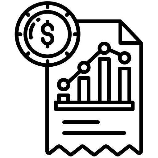 Document analytics market document icon