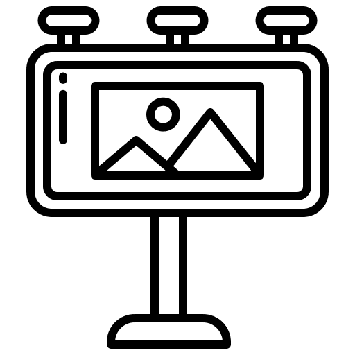 Billboard billboard marketing advertisement icon