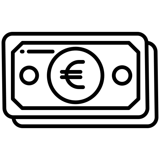 Money bank money euro icon