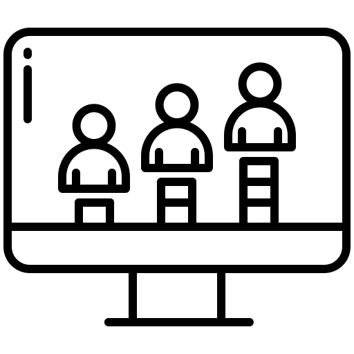 Podium business podium people icon