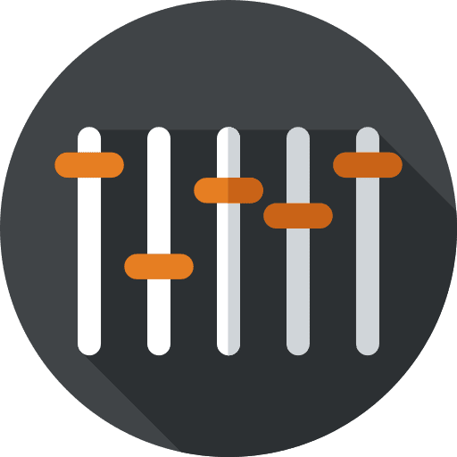 Equalizer equalizer tone equalization icon Equalizer equalizer tone equalization icon