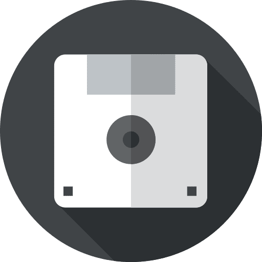 Floppy disk music and multimedia multimedia floppy disk icon