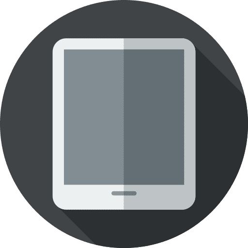 Tablet music and multimedia tablet touch screen icon Tablet music and multimedia tablet touch screen icon