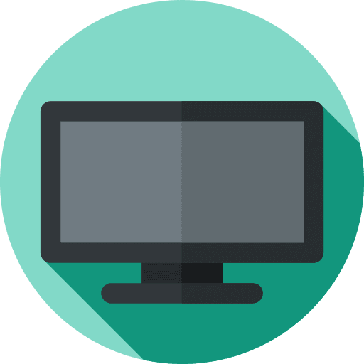 Tv tv screen technology icon Tv tv screen technology icon