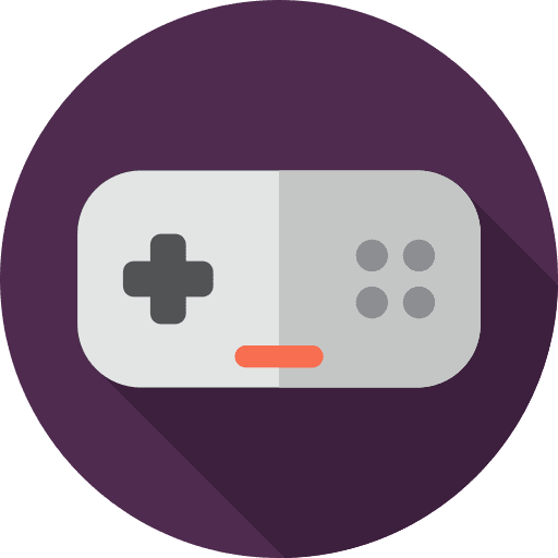 Game technology music and multimedia joystick icon Game technology music and multimedia joystick icon