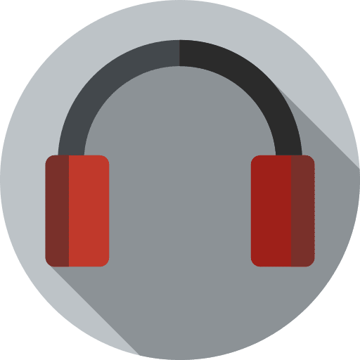 Headphones music and multimedia headphones earphones icon Headphones music and multimedia headphones earphones icon