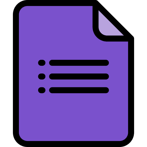 Forms file document archive icon