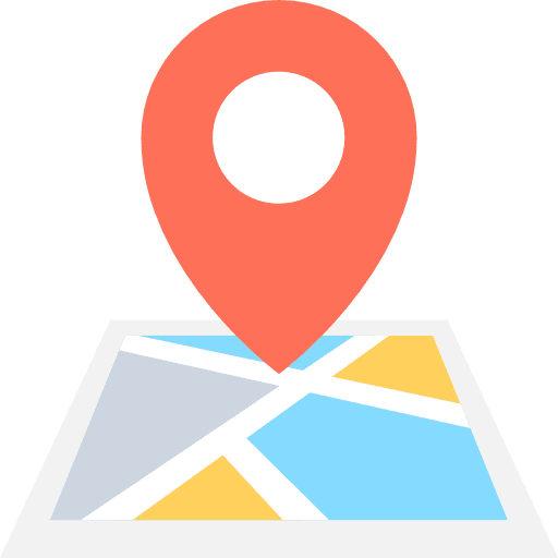 Map signs map pointer placeholder icon