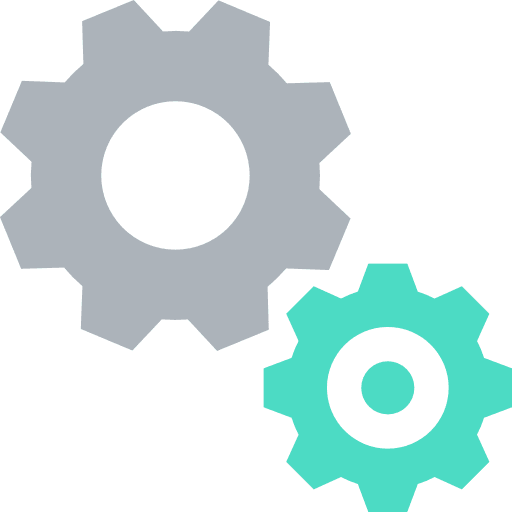 Settings settings set up gear icon