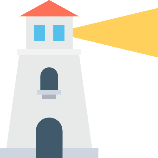 Lighthouse lighthouse architecture and city tower icon