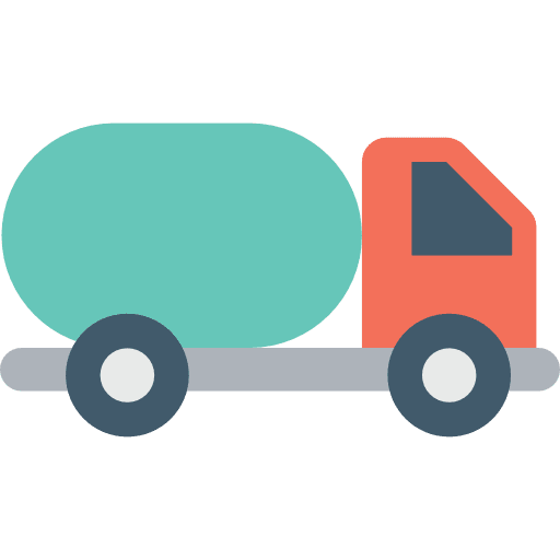 Tank truck tank truck trucks delivery icon