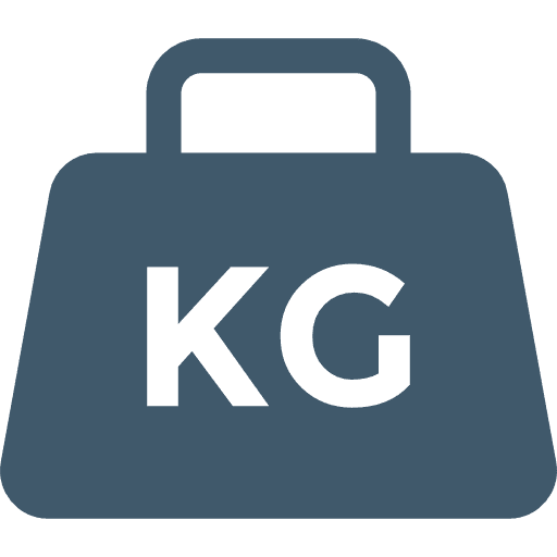 Weight scales weight sport icon