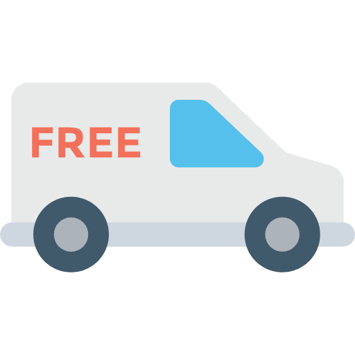 Delivery truck shipping and delivery vehicle deliver icon