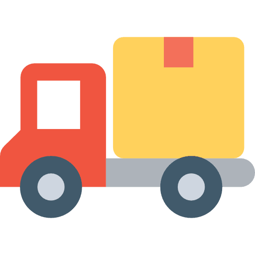 Delivery truck transport deliver shipping and delivery icon