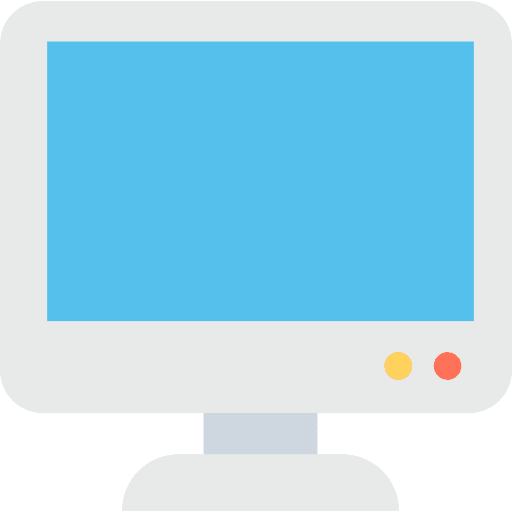 Monitor technology monitor television icon