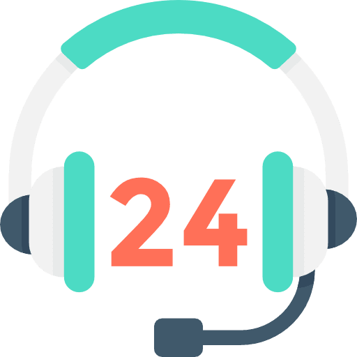 Customer service support telemarketer customer service icon