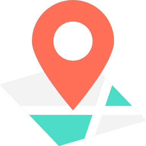 Placeholder interface map location signs icon