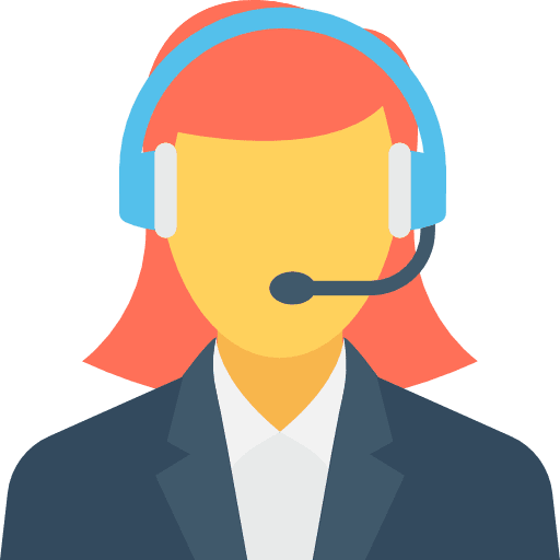 Customer service communications representative customer service icon