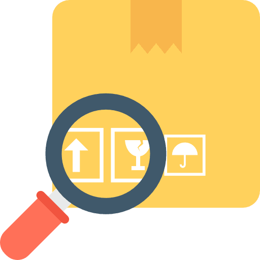 Package cardboard packaging shipping and delivery icon