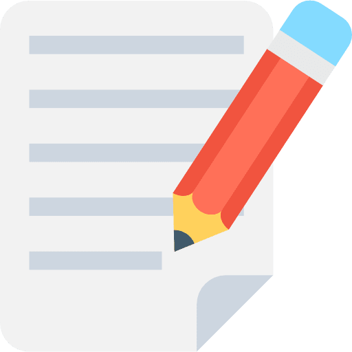 Contract contract pen writing icon