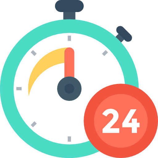 Stopwatch chronometer timer time and date icon
