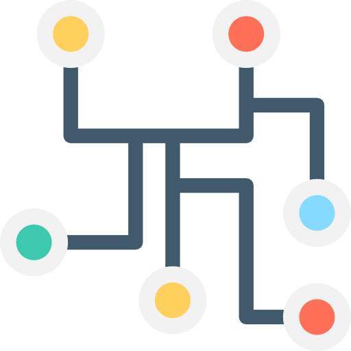 Route pin signs map pointer icon