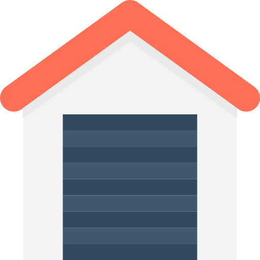 Warehouse storage warehouse shipping and delivery icon