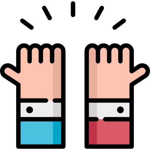 High five hands and gestures hand high five icon High five hands and gestures hand high five icon