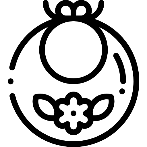 Baby bib baby clothing baby kid and baby icon