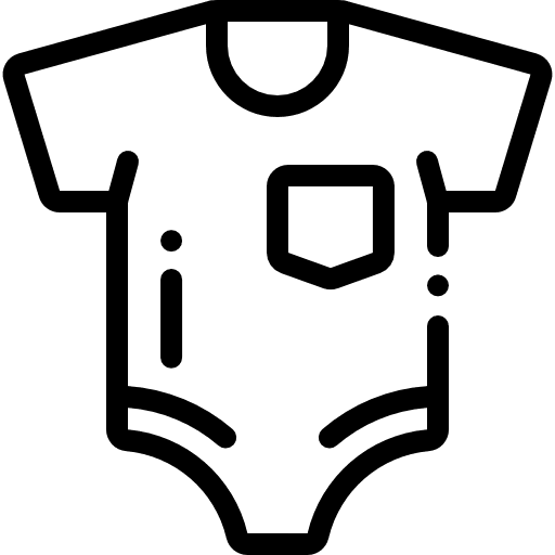 Baby dummy clothes animal dummies icon