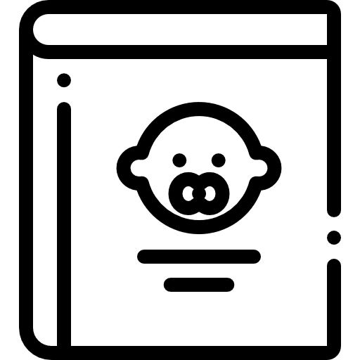 Guide book education childhood guide book icon