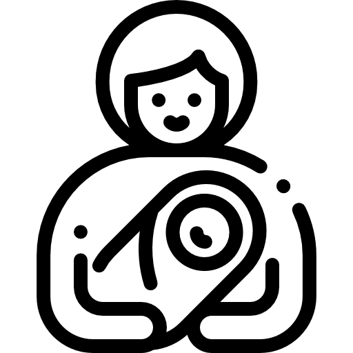 Maternity family mother nursery icon