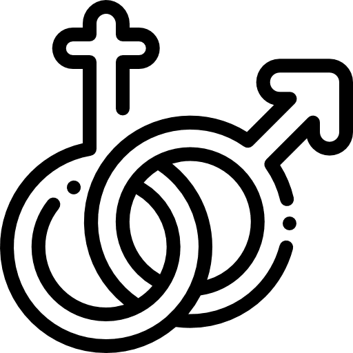 Sex sex love and romance shapes and symbols icon