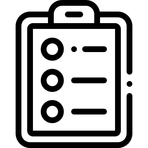 Test education multiple choice archive icon