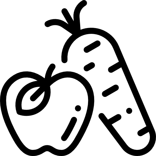 Vegetables healthy food diet vegetarian icon