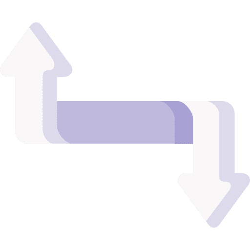 Arrows infographics flexibility direction icon Arrows infographics flexibility direction icon