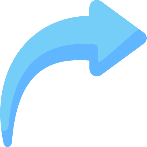 Forward interface right arrow send icon