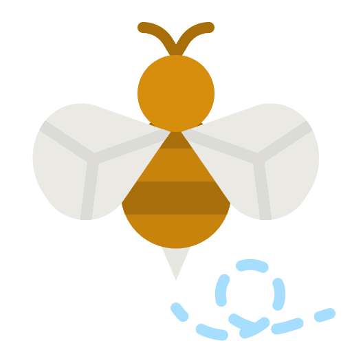 Bee spring bee apitherapy icon Bee spring bee apitherapy icon