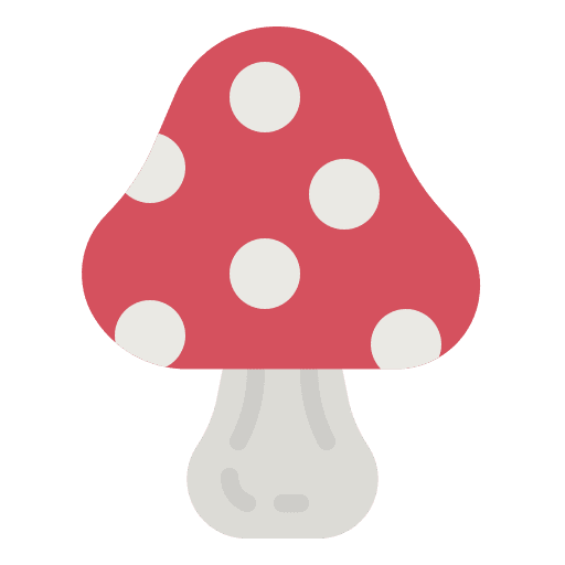Mushroom muscaria nature organic icon Mushroom muscaria nature organic icon