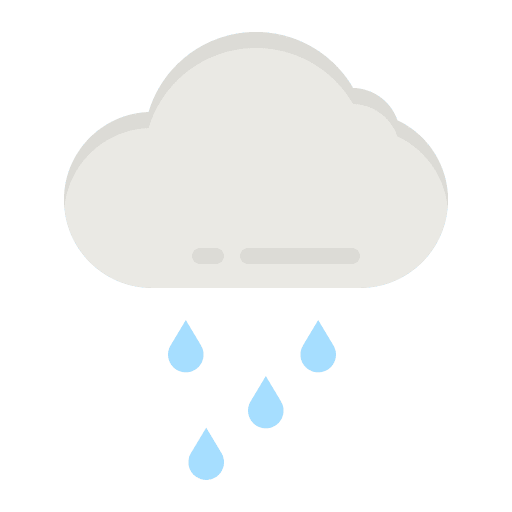 Rain cloud rainy weather icon Rain cloud rainy weather icon
